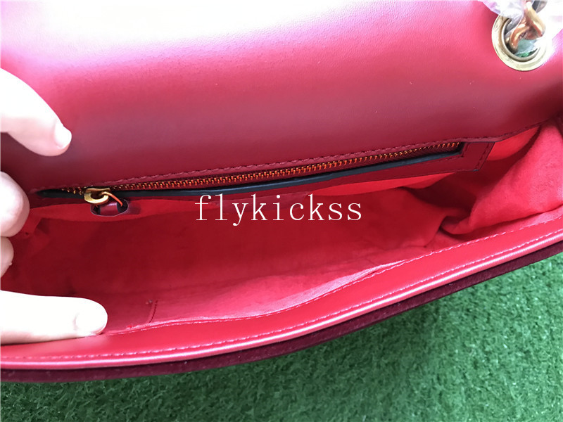 GC Shoulder Bag Red Wine